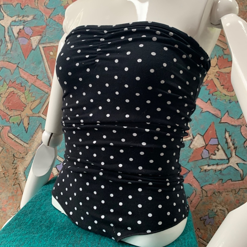 American Apparel Polka Dot Onesie Size Small